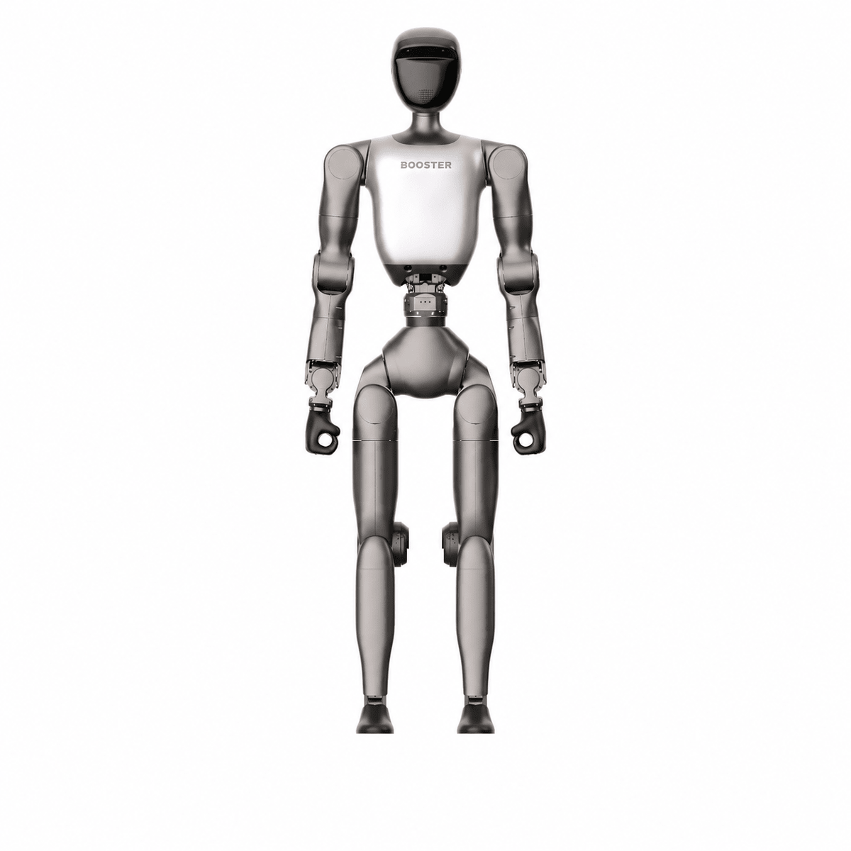 Booster T2 standing, standard hands, no gripper